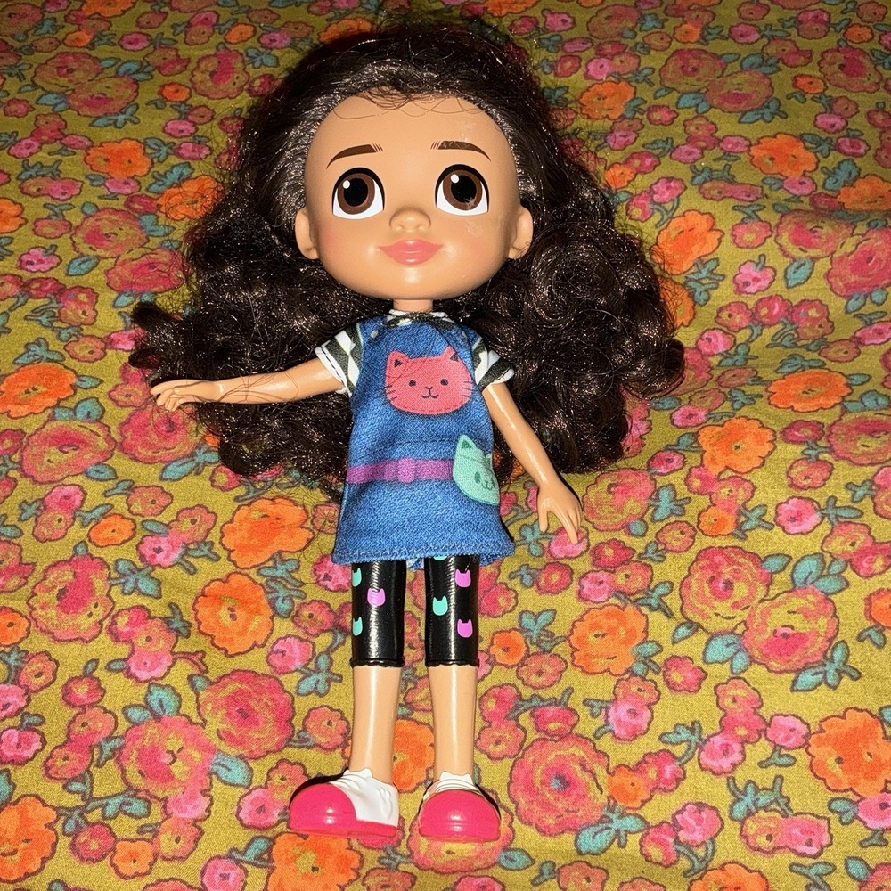 Gabby's Dollhouse 8-inch Gabby Girl Doll Cat‎ Headband